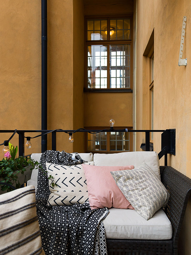 斯德哥尔摩温馨公寓 | 陶瓷板墙饰与经典装饰的完美结合-15