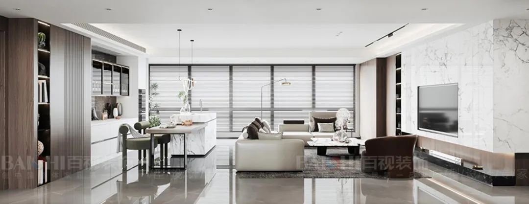 百视装饰·汀海壹品现代轻奢设计案例解析-154