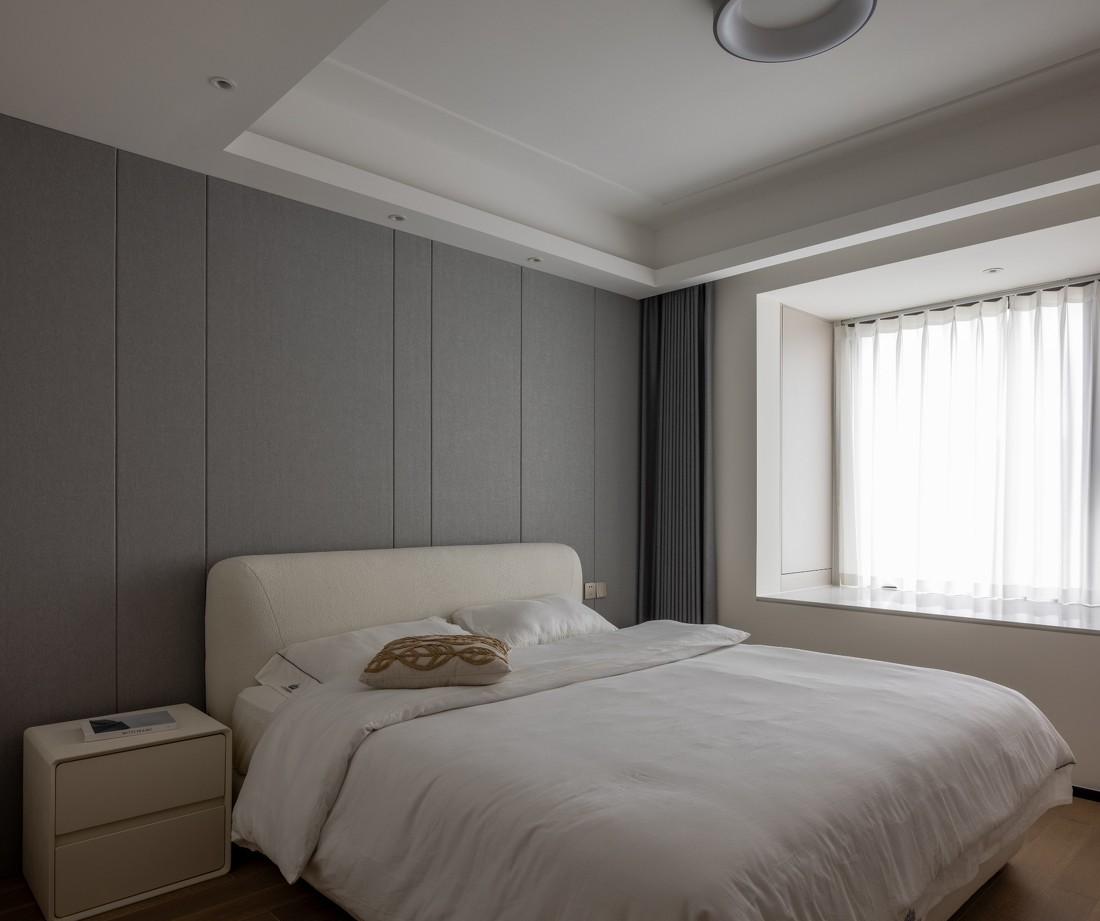 黑白灰邂逅原木色的家-33