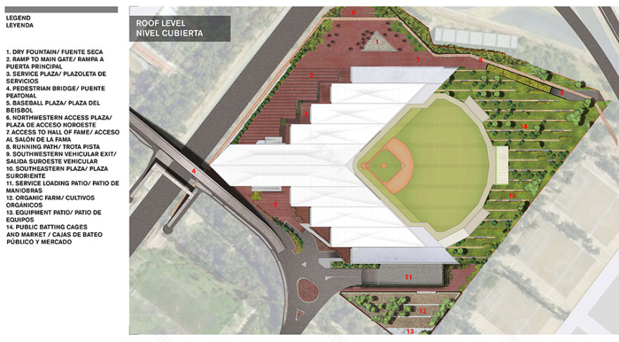 墨西哥红魔队新主场 阿尔弗雷多·哈普·埃卢体育中心丨墨西哥墨西哥城丨FGP Atelier + Taller ADG-51