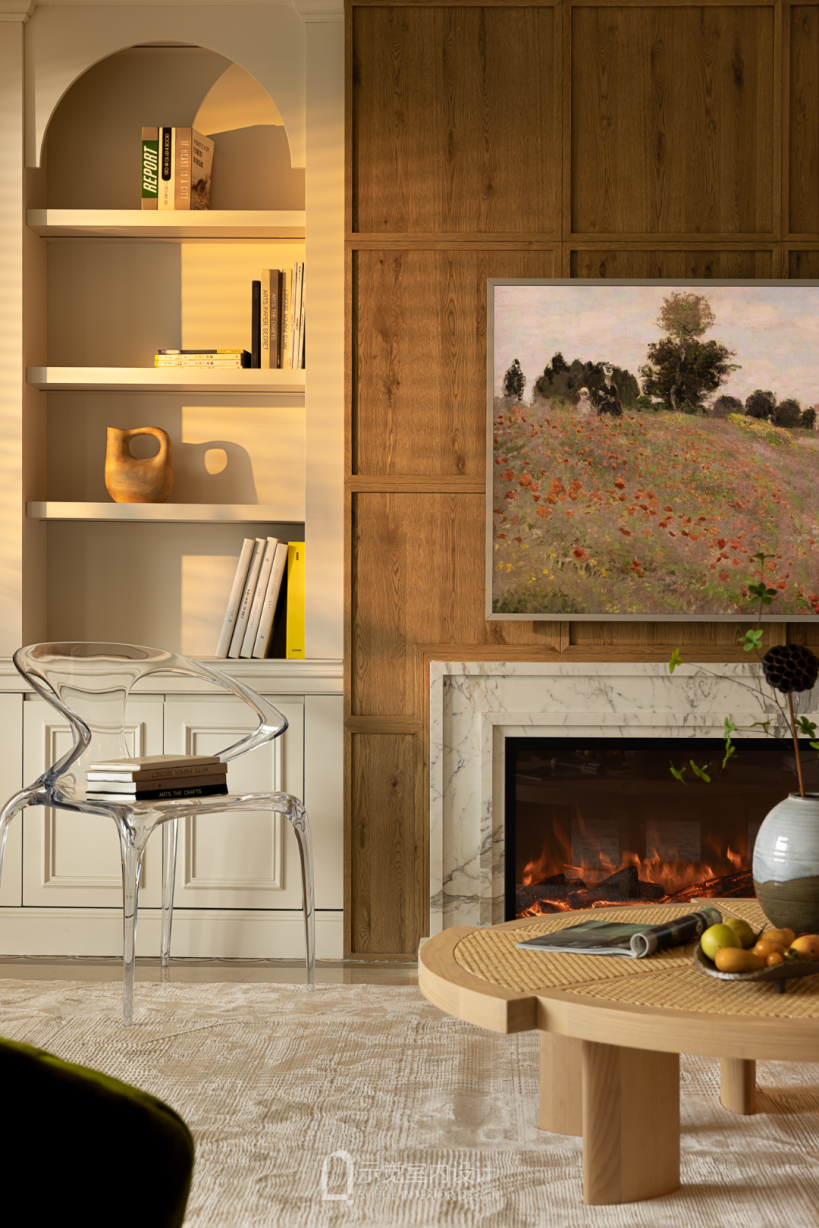 示觉设计|250㎡中海紫御豪庭，绿影泊心，拱廊叙事-28