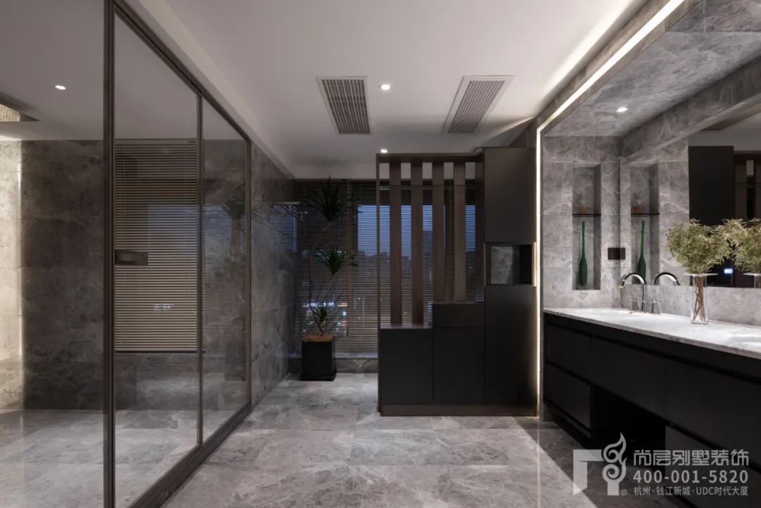 VOGLASS VILLA DC 现代轻奢别墅生活丨尚层别墅装饰-36