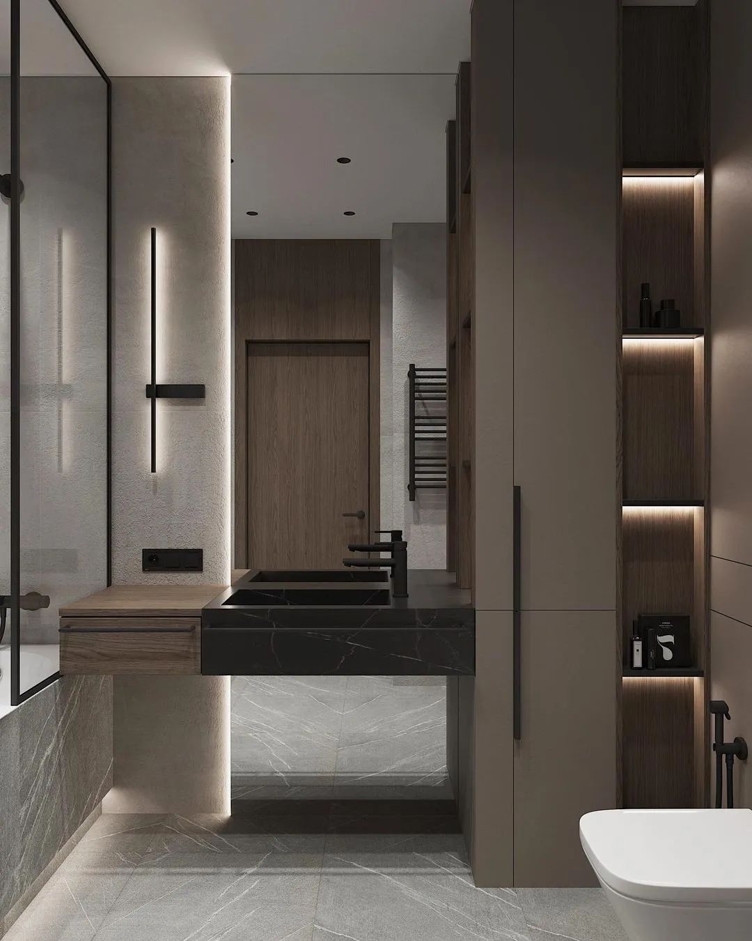 莫斯科 Osome Studio 的质感室内设计-44