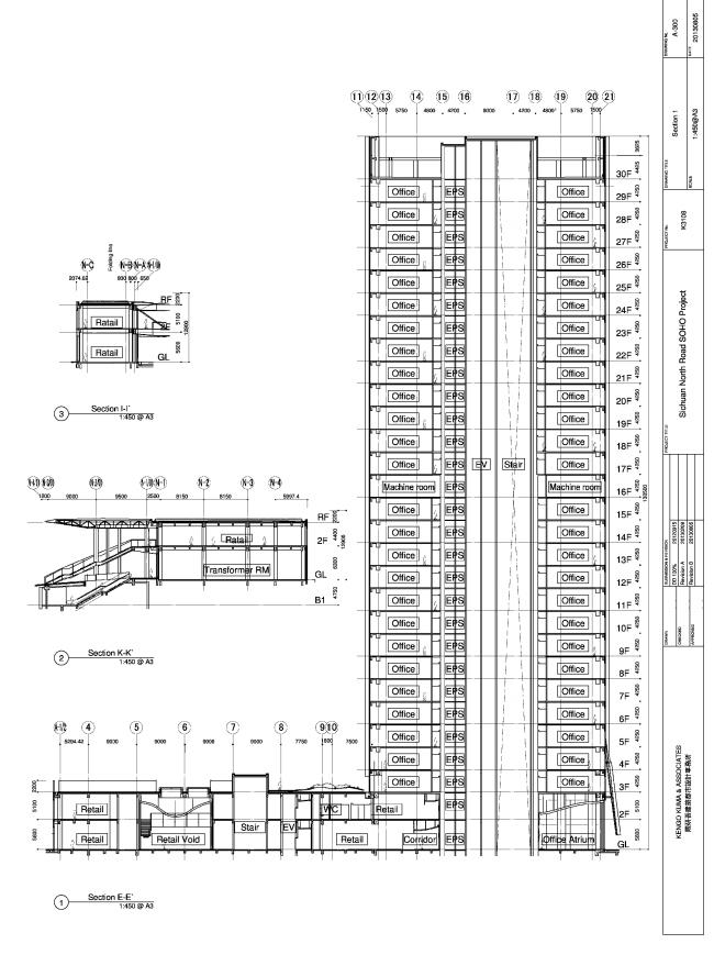 Hongkou Soho 办公塔楼丨中国上海丨Kengo Kuma & Associates-166