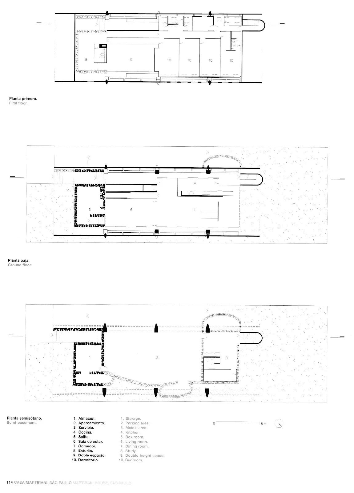 马蒂拉尼宅邸丨巴西圣保罗丨Vilanova Artigas-25