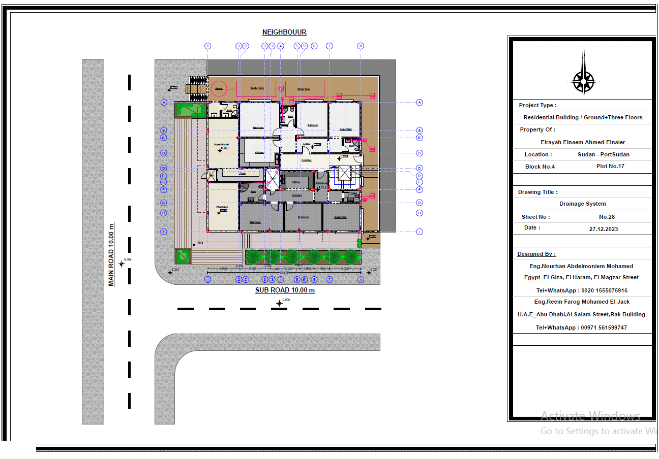 Exterior Design-Residential Building "Portsudan"-24