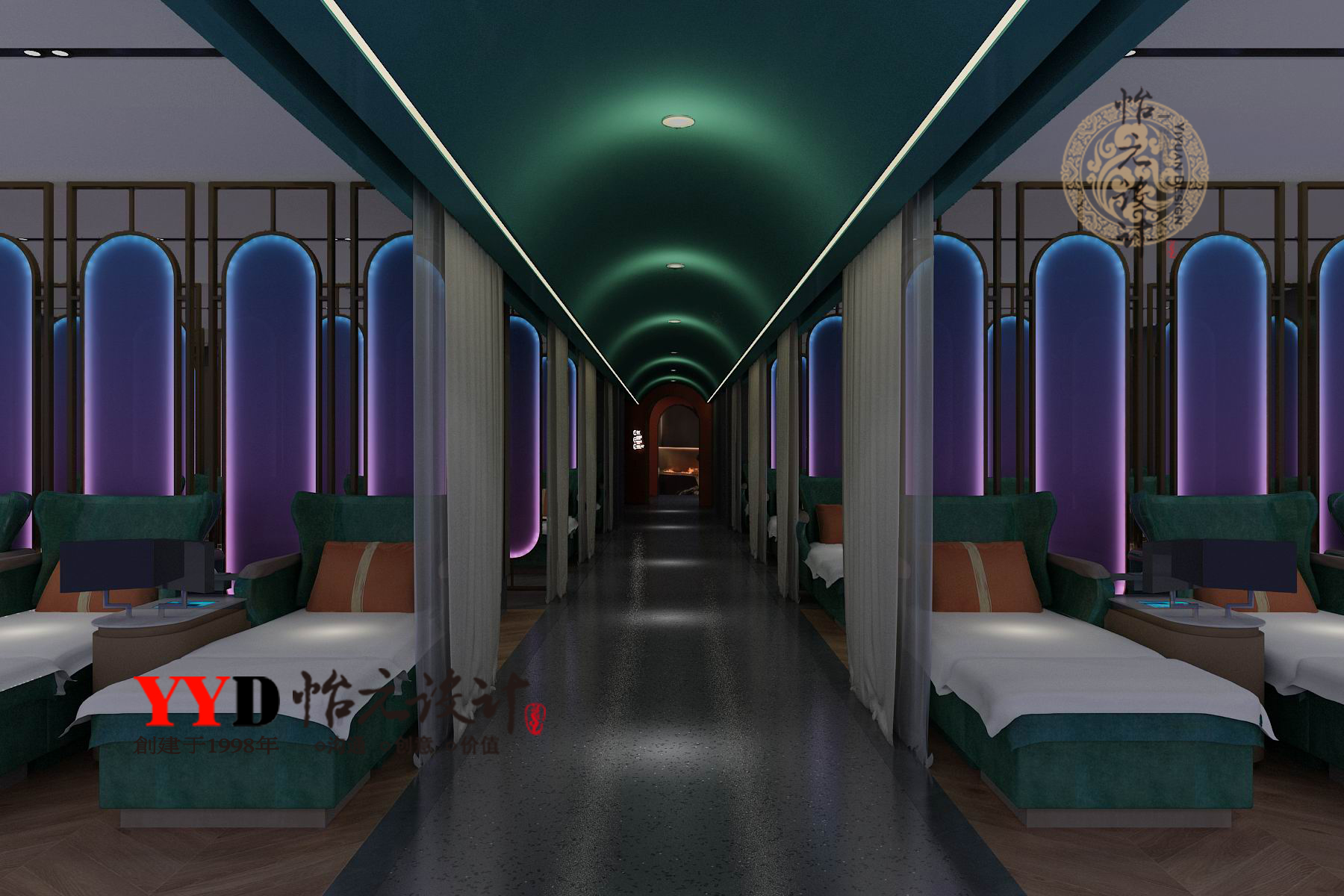 印象罗马汤泉设计丨怡元设计-13