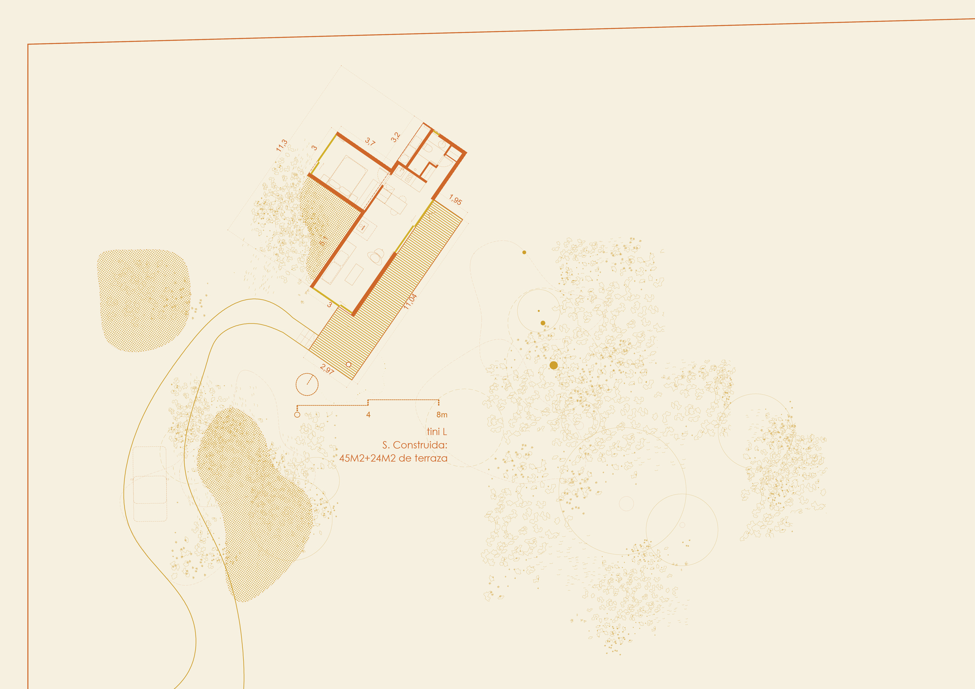 蒂尼 L 小屋丨西班牙塞哥维亚丨tini-7