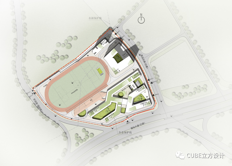 深圳香港培侨书院信义龙华学校丨中国深圳丨深圳市库博建筑设计事务所有限公司,深圳市立方都市工程设计有限公司-7