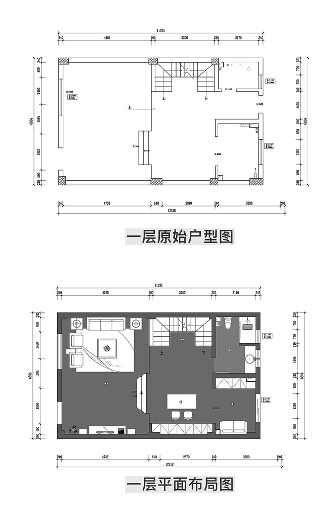 150万元别墅豪宅260平米装修案例-10