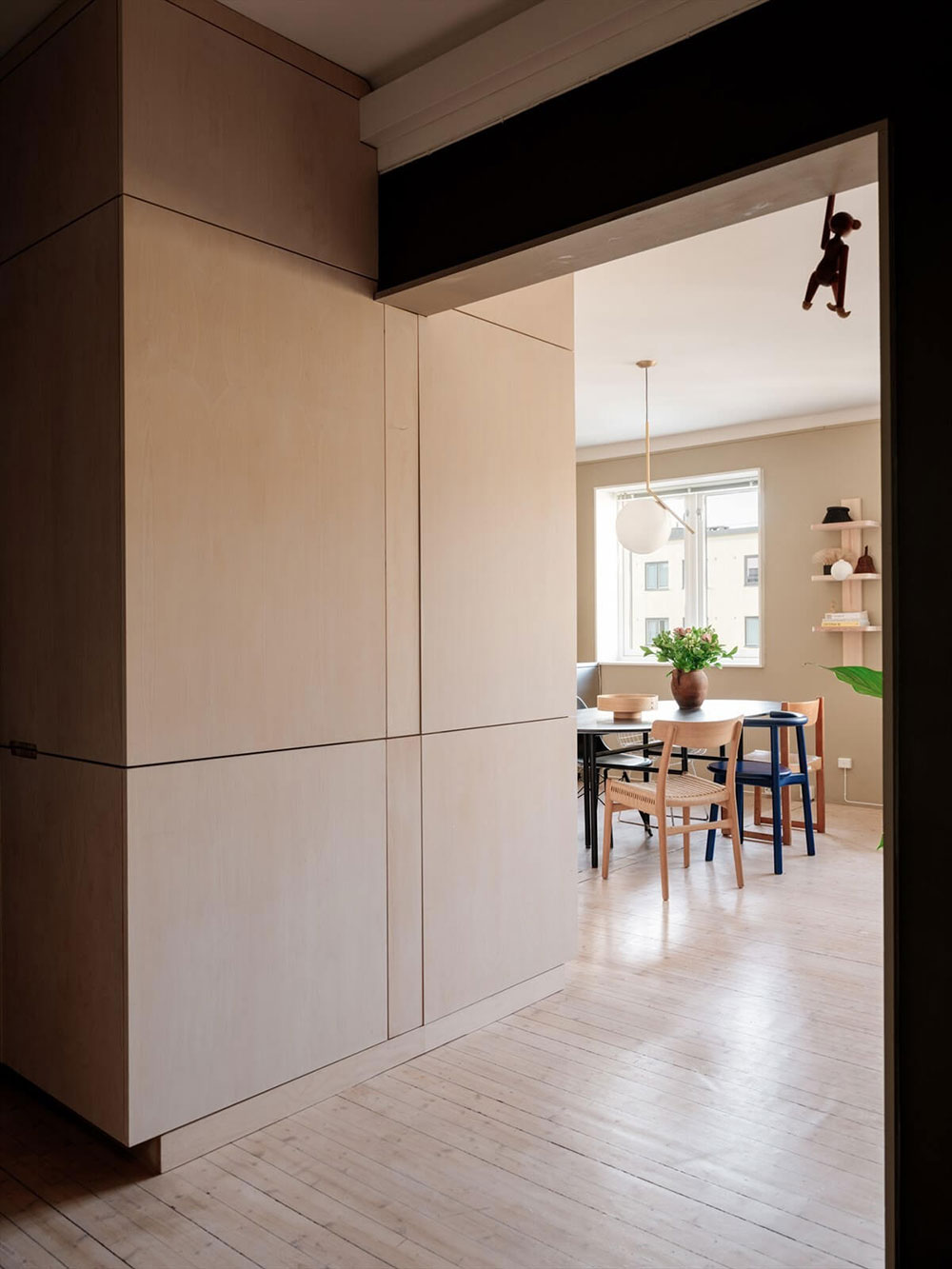 奥斯陆的沙色色调宁静简约公寓-17