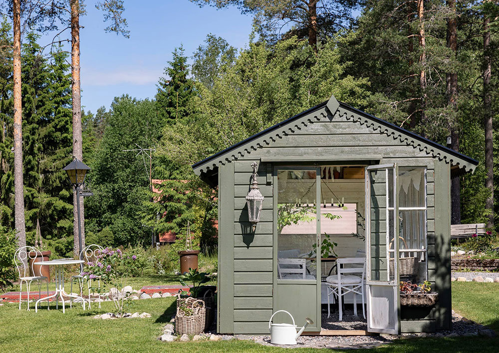 瑞典农场的温馨儿童小屋-11