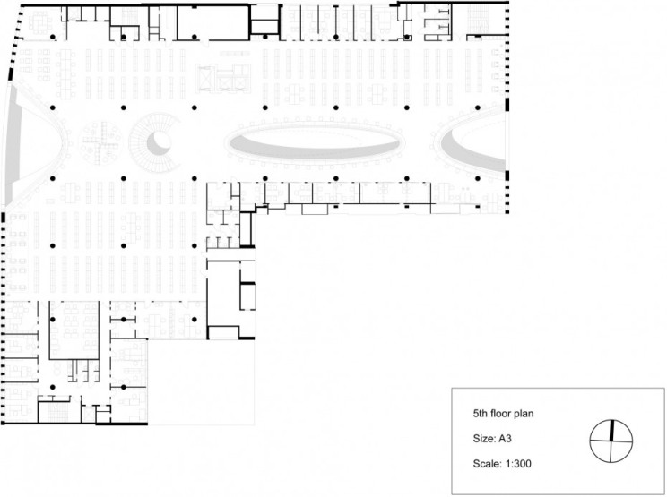 芬兰Helsinki University图书馆  Anttinen Oiva Arch-33