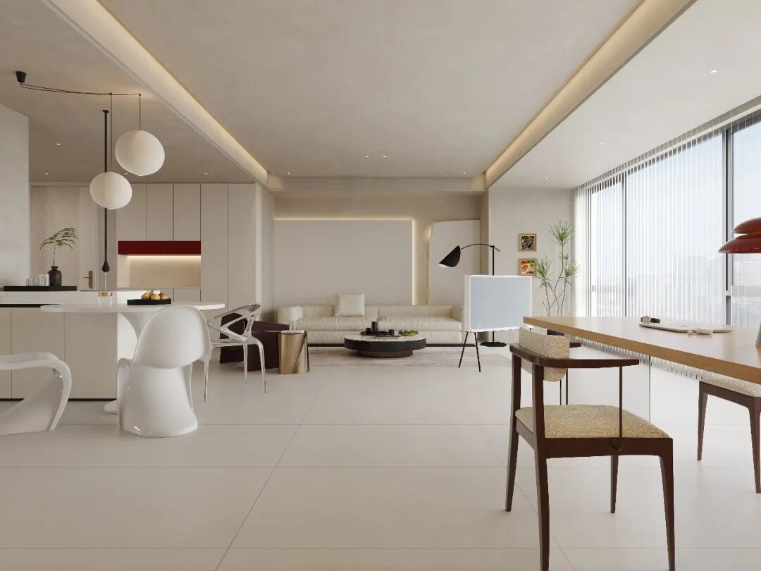 设计生活 | 大平层三要素：空间、交互、材质-33