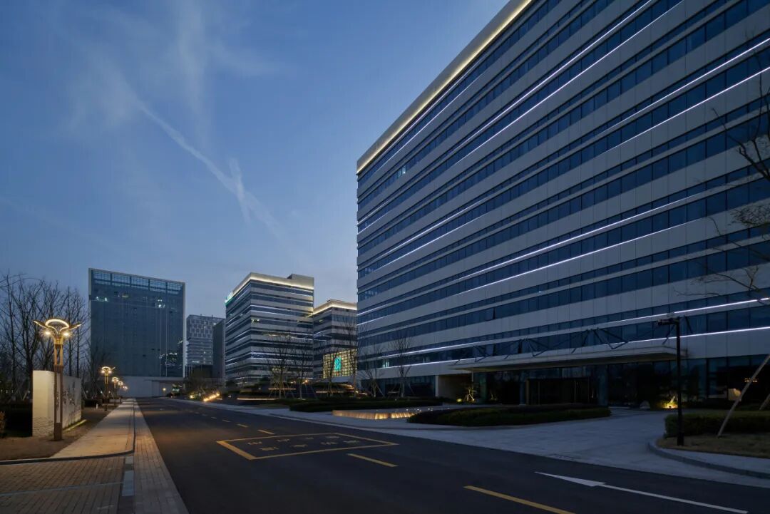 浙江华海生物科技有限公司景观绿化亮化工程设计丨中国杭州丨浙工大设计（园林景观一所,灯光照明二所）-8