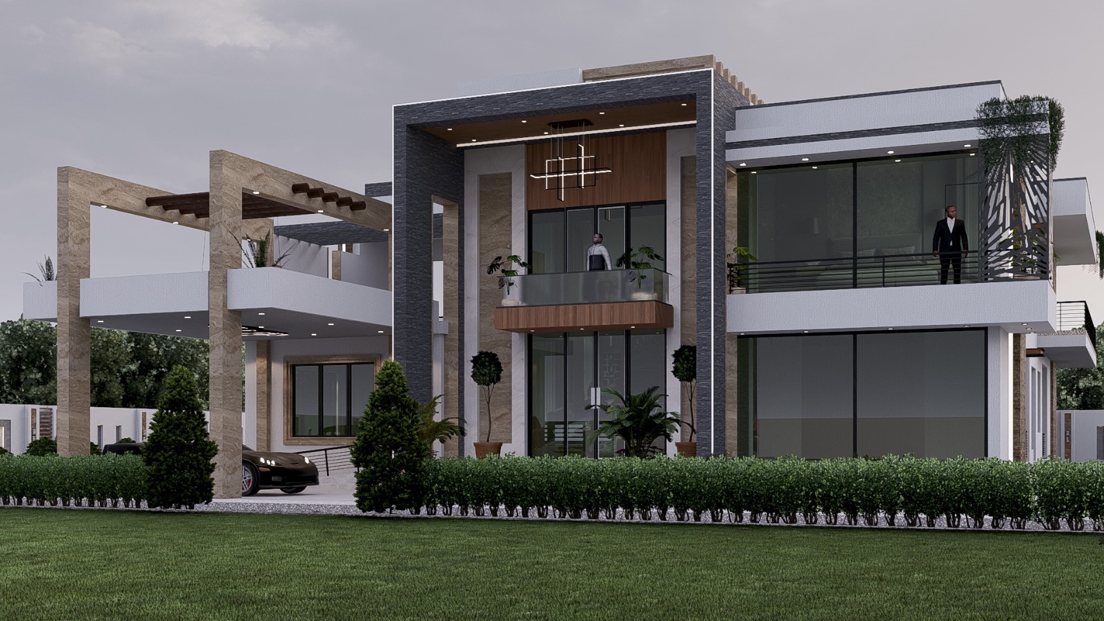 线性优雅:伊斯兰堡的一座别墅丨巴基斯坦伊斯兰堡丨Afkar Associates-6