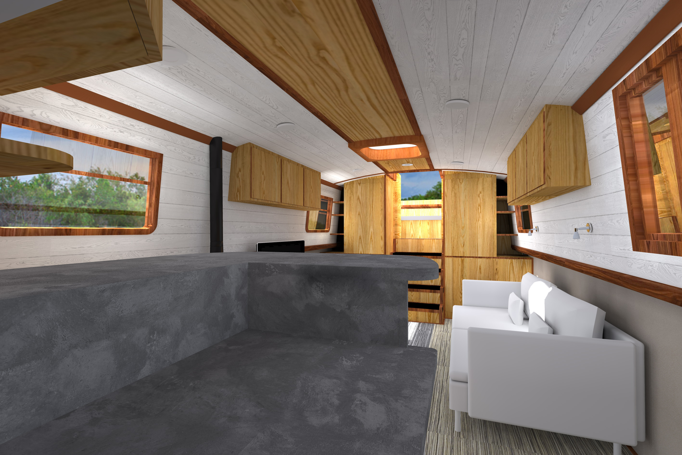 CANAL BOAT TB3 layout VCB-9