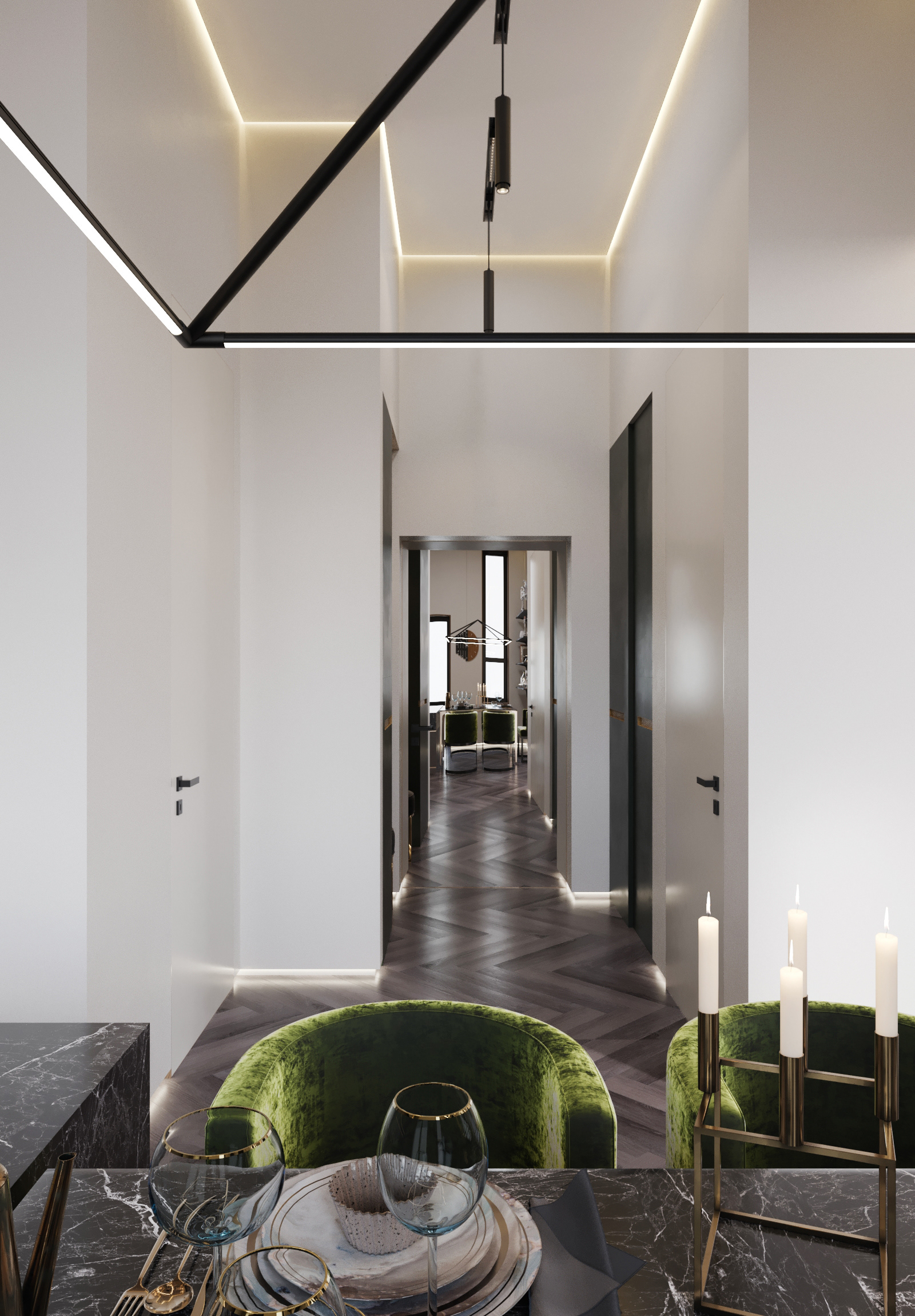 Квартира на 22 этаже. Пермь, Карпинского, 50-8