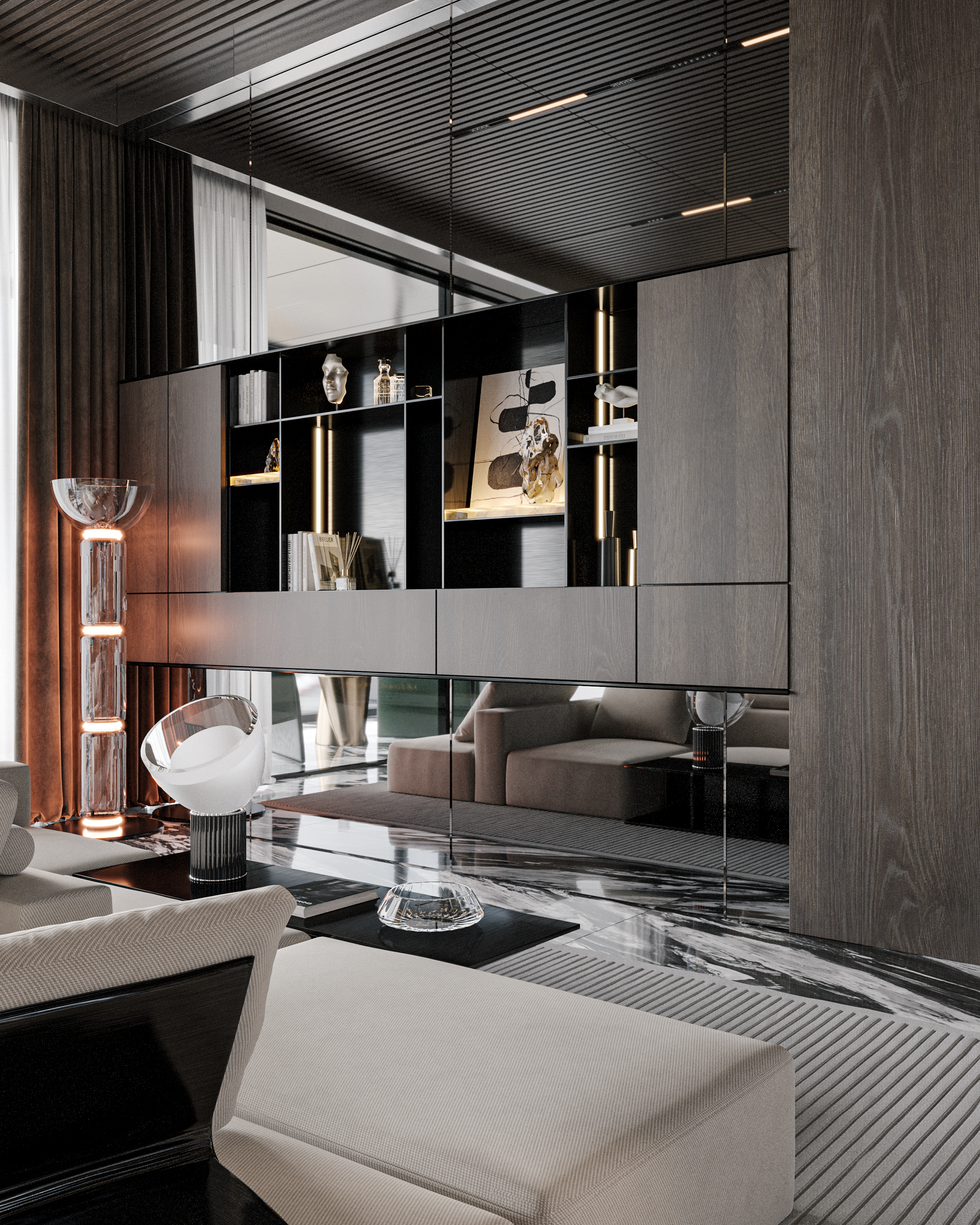 现代 143² 现代家装效果图丨冈舍小李-8