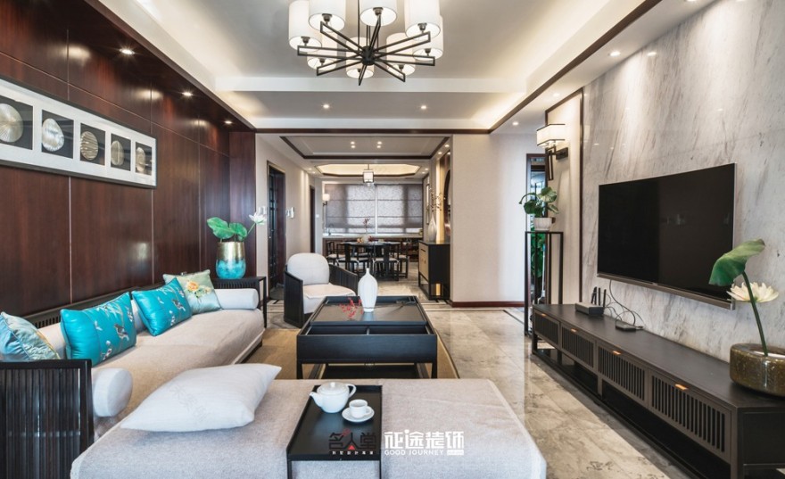 素年锦时,岁月静好——合肥180㎡新中式住宅 名人堂-征途装饰-14