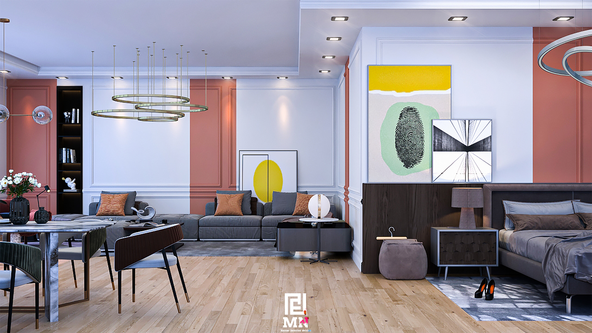 studio apartment design and visualization-0