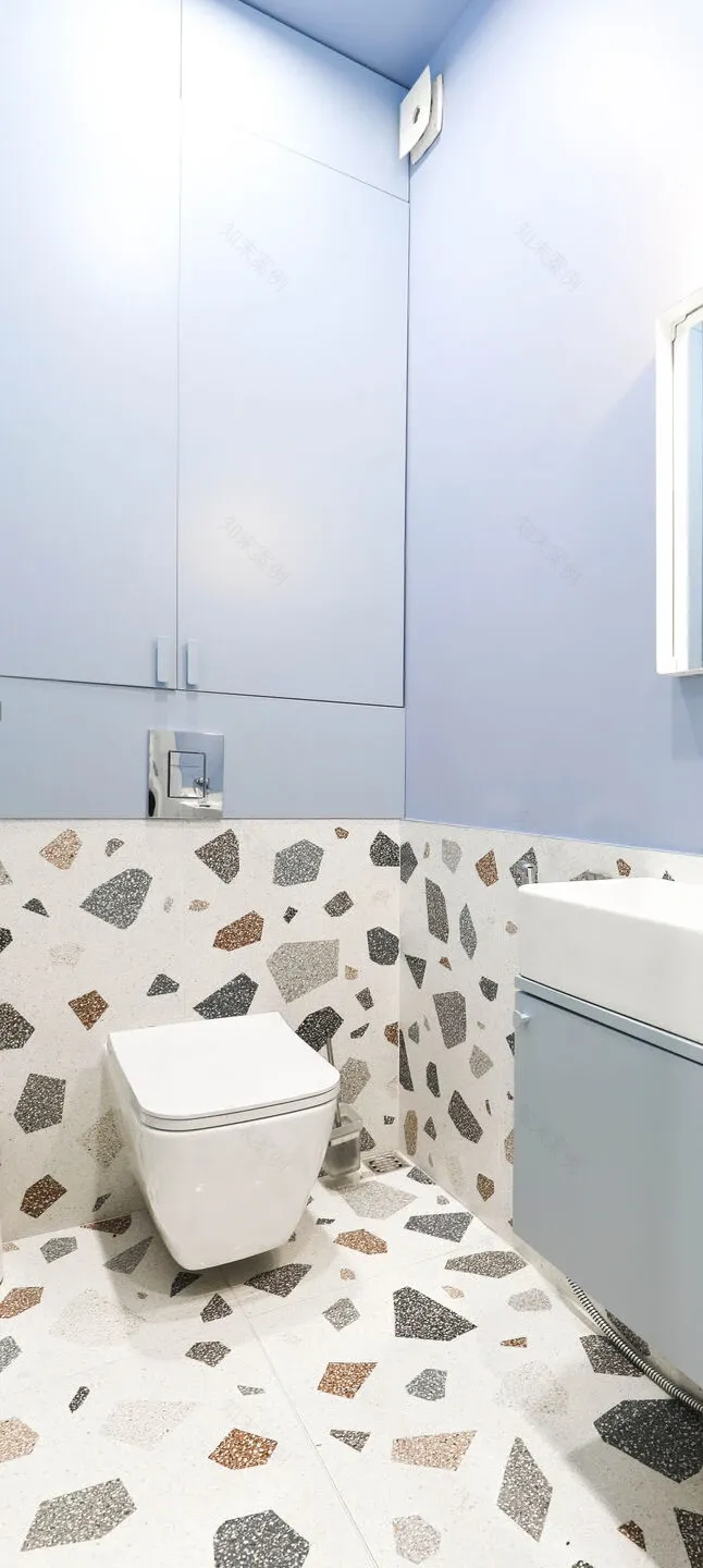 色彩项目 · 充满艺术气息的 2021 年家庭公寓设计丨保加利亚布尔加斯丨Think Forward-31