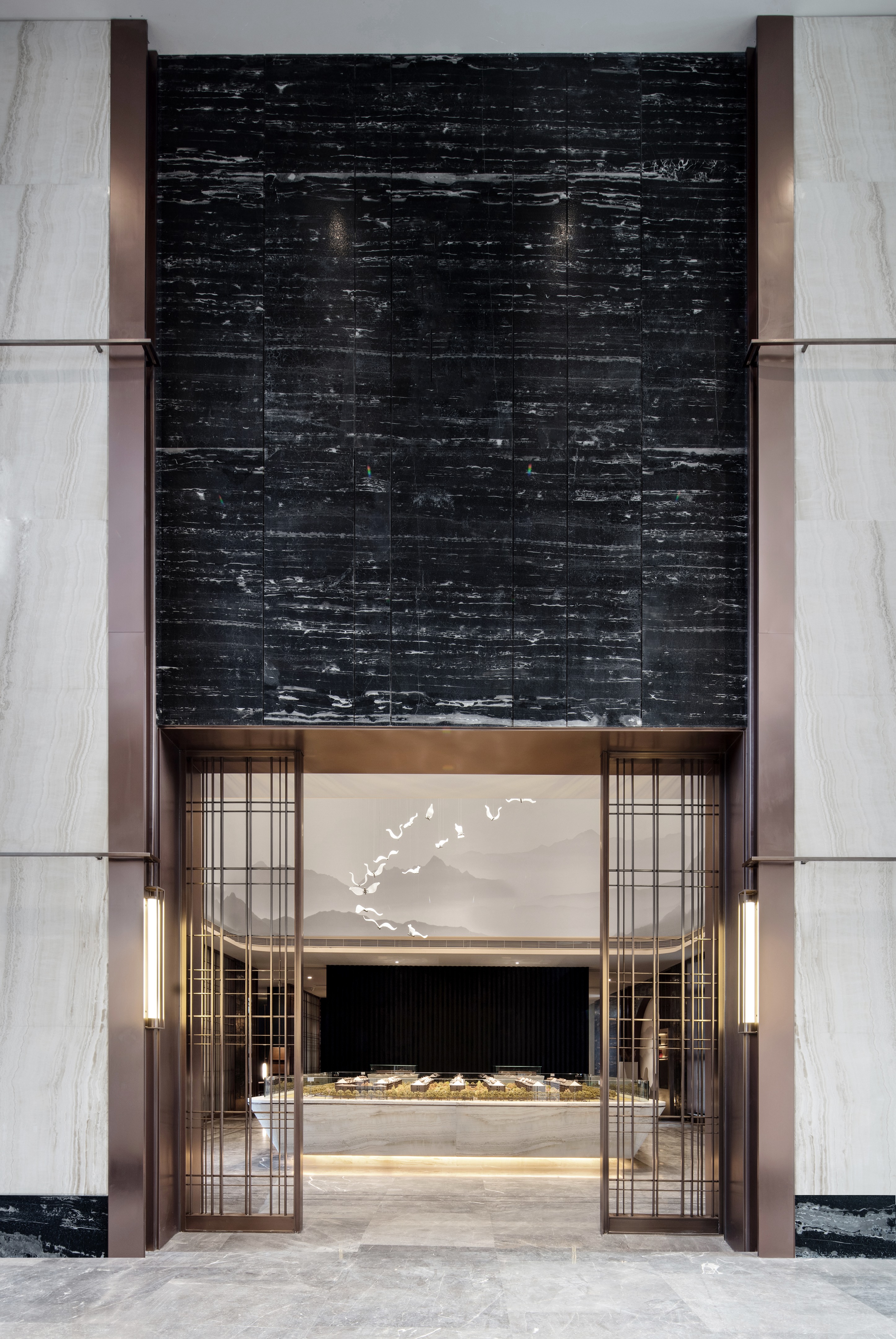 温润如玉，郑州宝龙珑玺售楼处设计-15