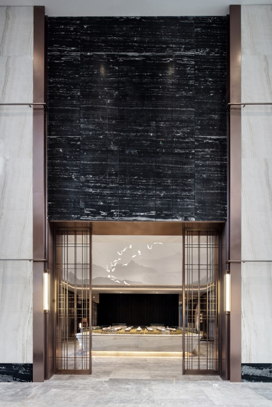 温润如玉,郑州宝龙珑玺售楼处设计-15