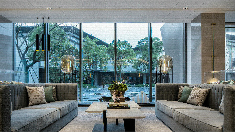 泰州鹊语桃源销售中心室内设计-34