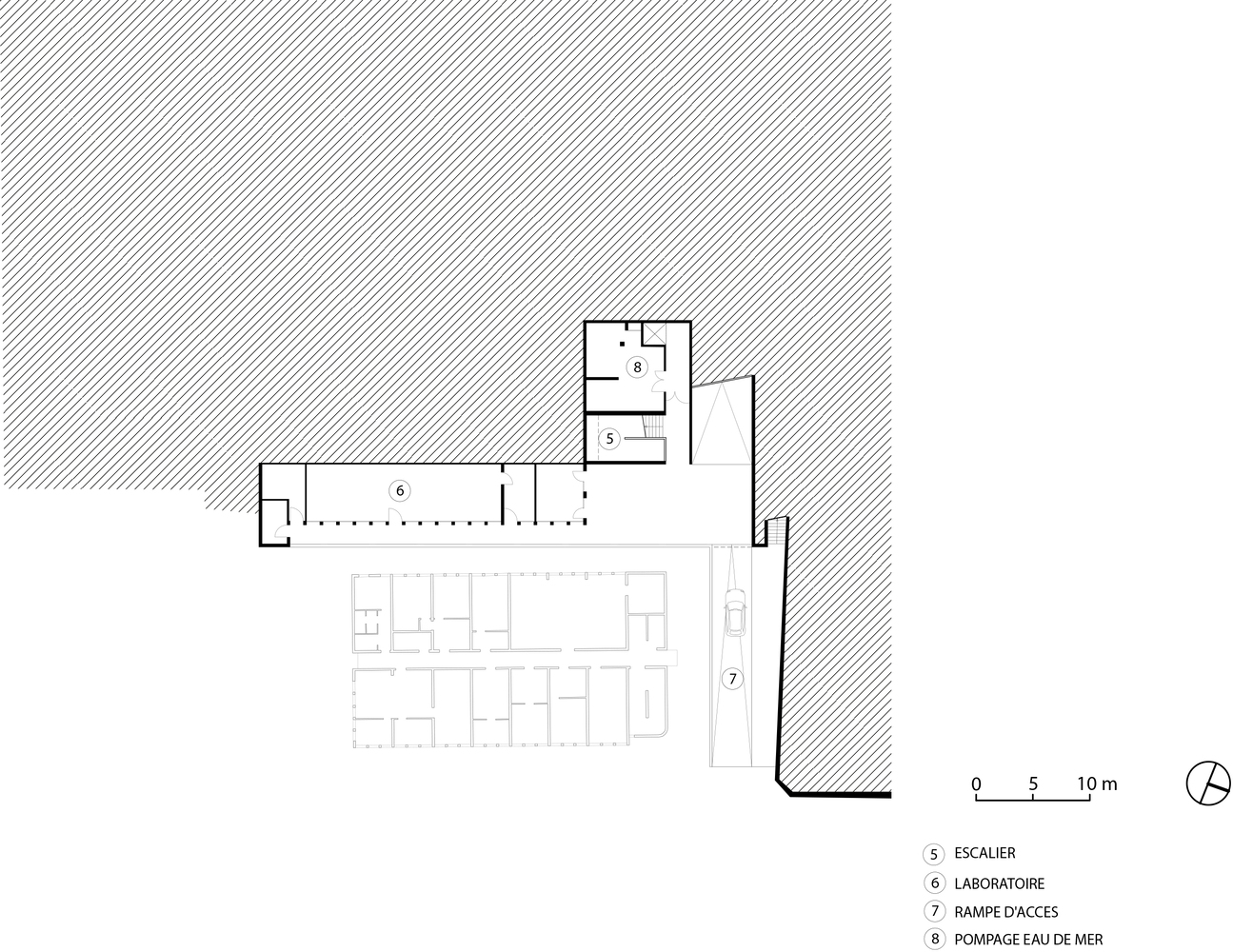 法国维尔弗朗什海洋科学研究所丨CAB Architects-44