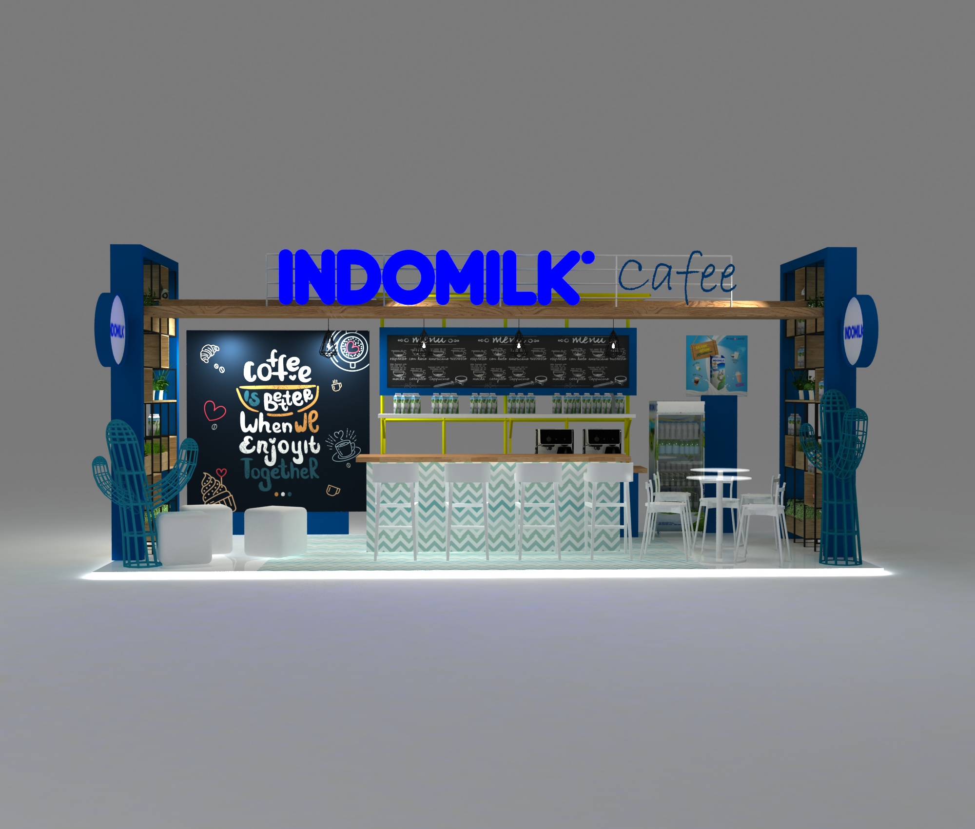 INDOMILK CAFE EXHIBITION 2018-1