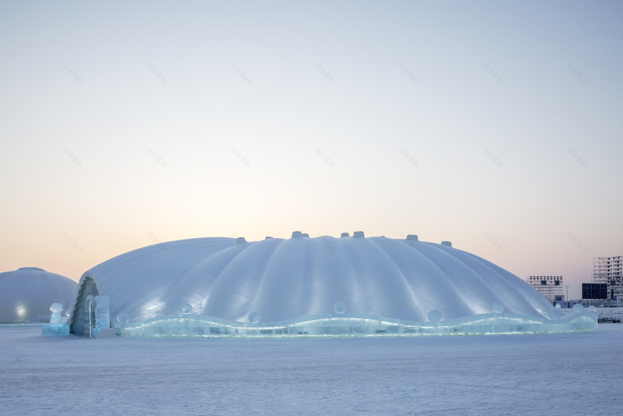 Ice Restaurant, The 21st ICE& SNOW WORLD / International Ice Snow Architecture Innovation Research Center + Architecture School, Harbin Institute of Technology-13