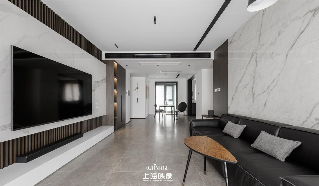 上海平层住宅设计,智能家居与空间利用的完美结合-21