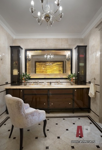 男士艺术装饰风格带殖民元素的联排别墅室内设计-34