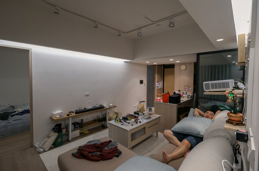 一家酒吧屋 | 太空石板中式住宅丨中国台湾-5