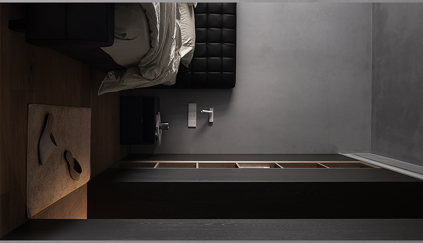 彩虹郦城 · 李斌的 165㎡现代住宅空间设计丨中国咸阳丨西安恩集建筑空间艺术有限公司-34