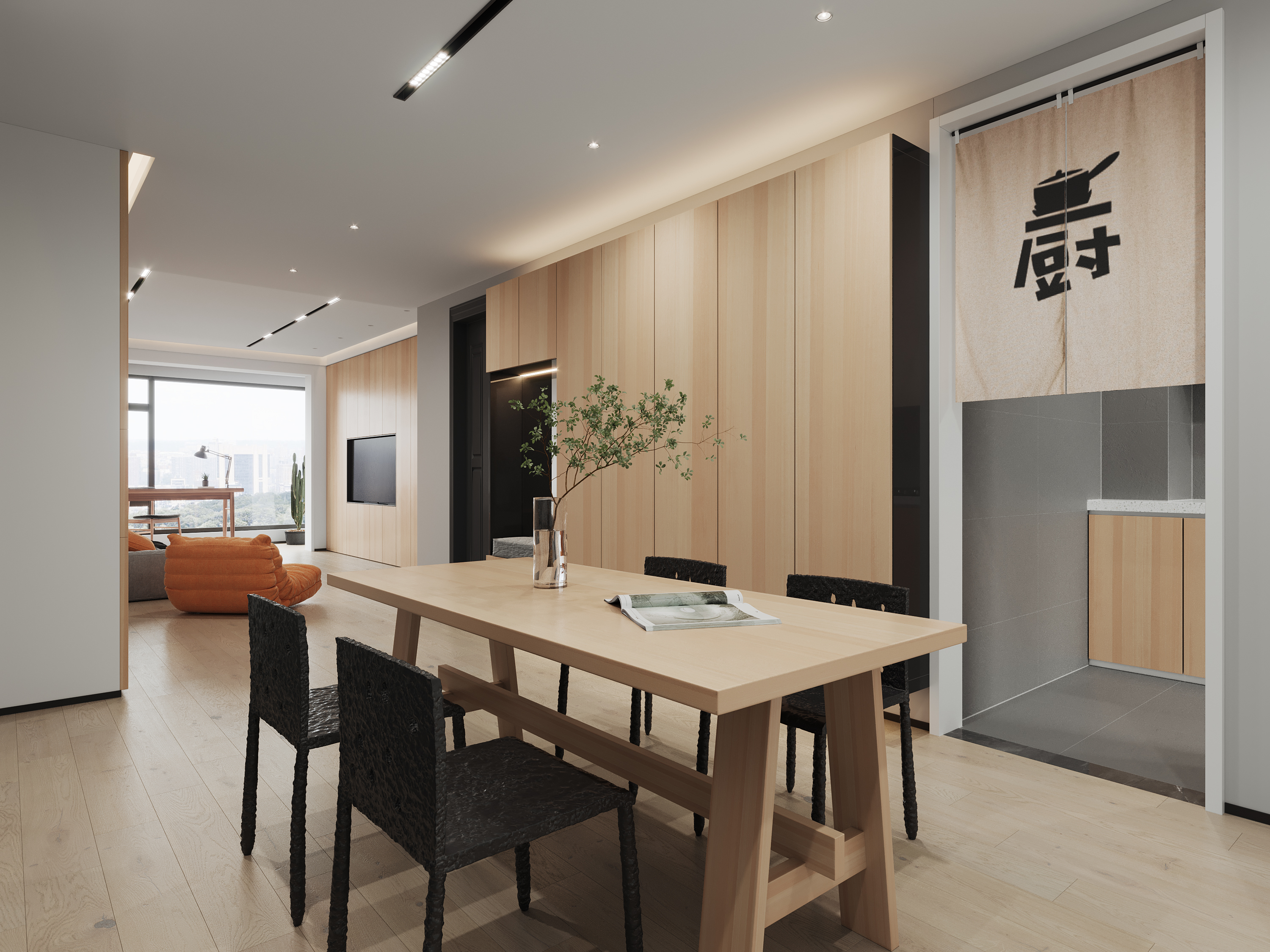 金科白鹭湖 CGI 软件室内设计案例丨ONCE·CGI·RENDERING·STUDIO-4