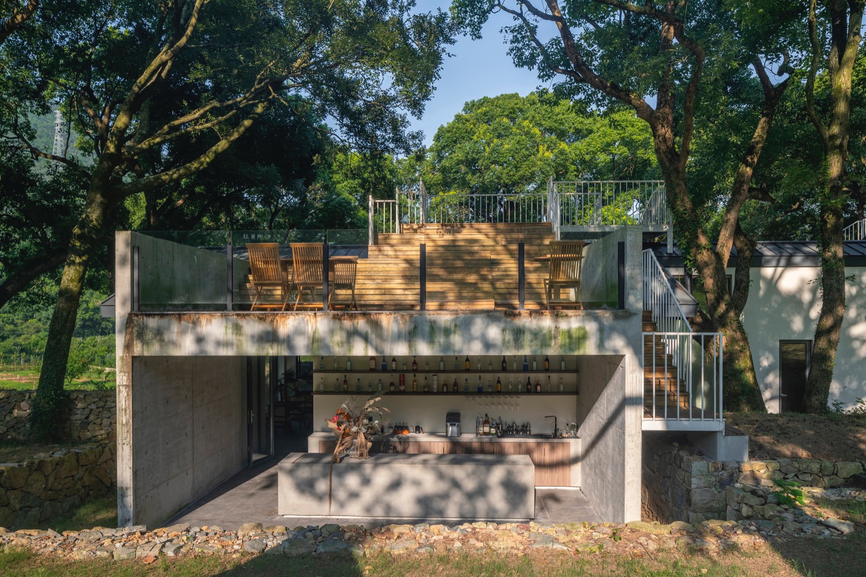 抚心集·愈丘Villa山野美宿丨中国普陀丨介隐建筑事务所-67