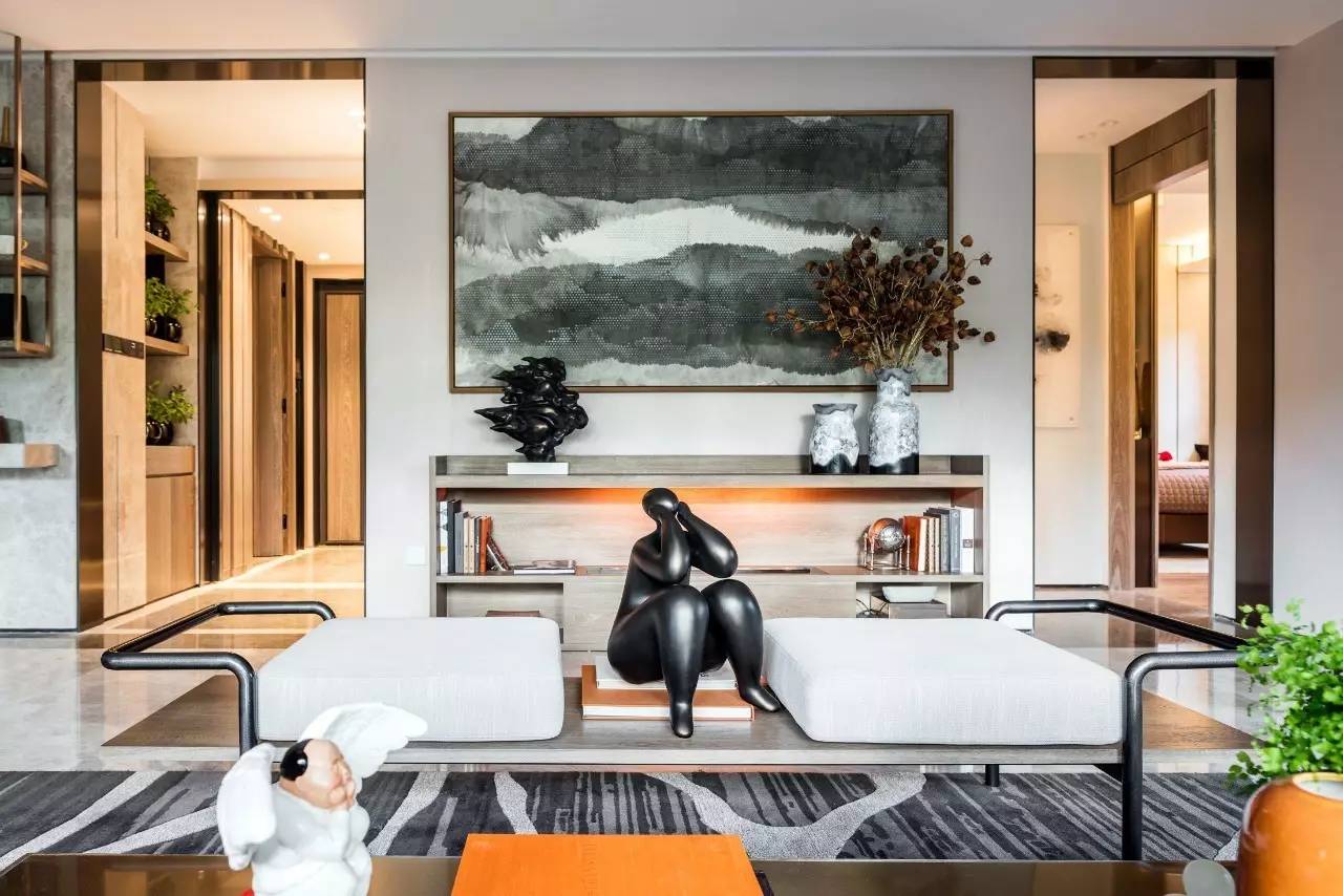 北京金茂府平墅宅邸样板间设计-24