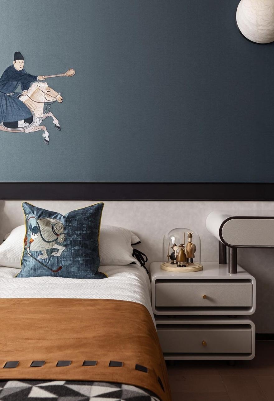 河北沧州天成御水澜湾198户型丨中国河北丨广州杜文彪装饰设计有限公司(精装),北京靳朝晖设计有限公司(软装)-45