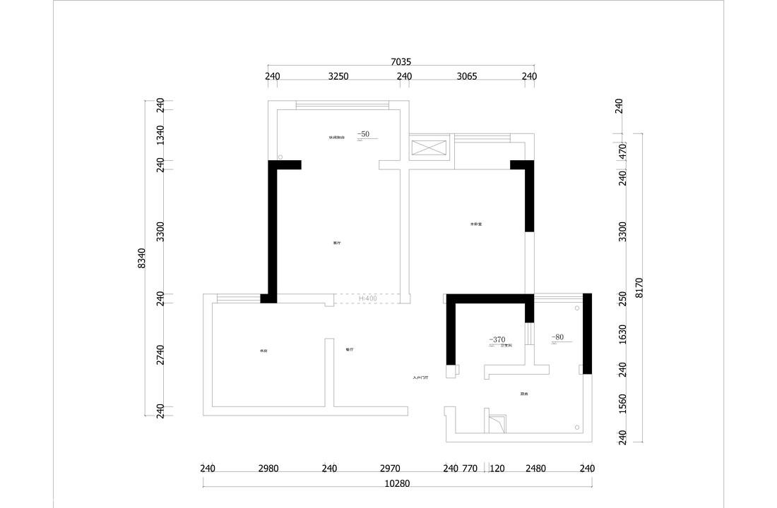 轻奢现代家居设计 多功能餐厅与客厅展示-4