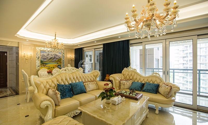 125m²欧式风格公寓,尽显精致生活-3