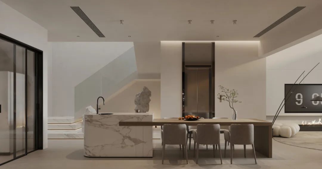 金科太阳海岸 450m²现代极简联排丨中国重庆丨陈晓亚,徐发章-17