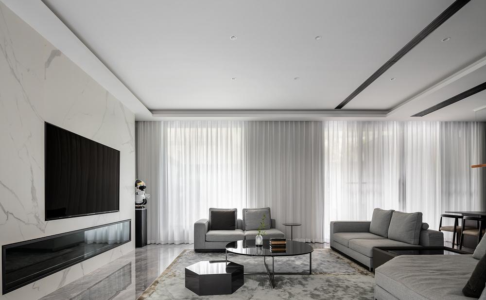 俏业家装饰 · 大宅之境享受极简生活-25