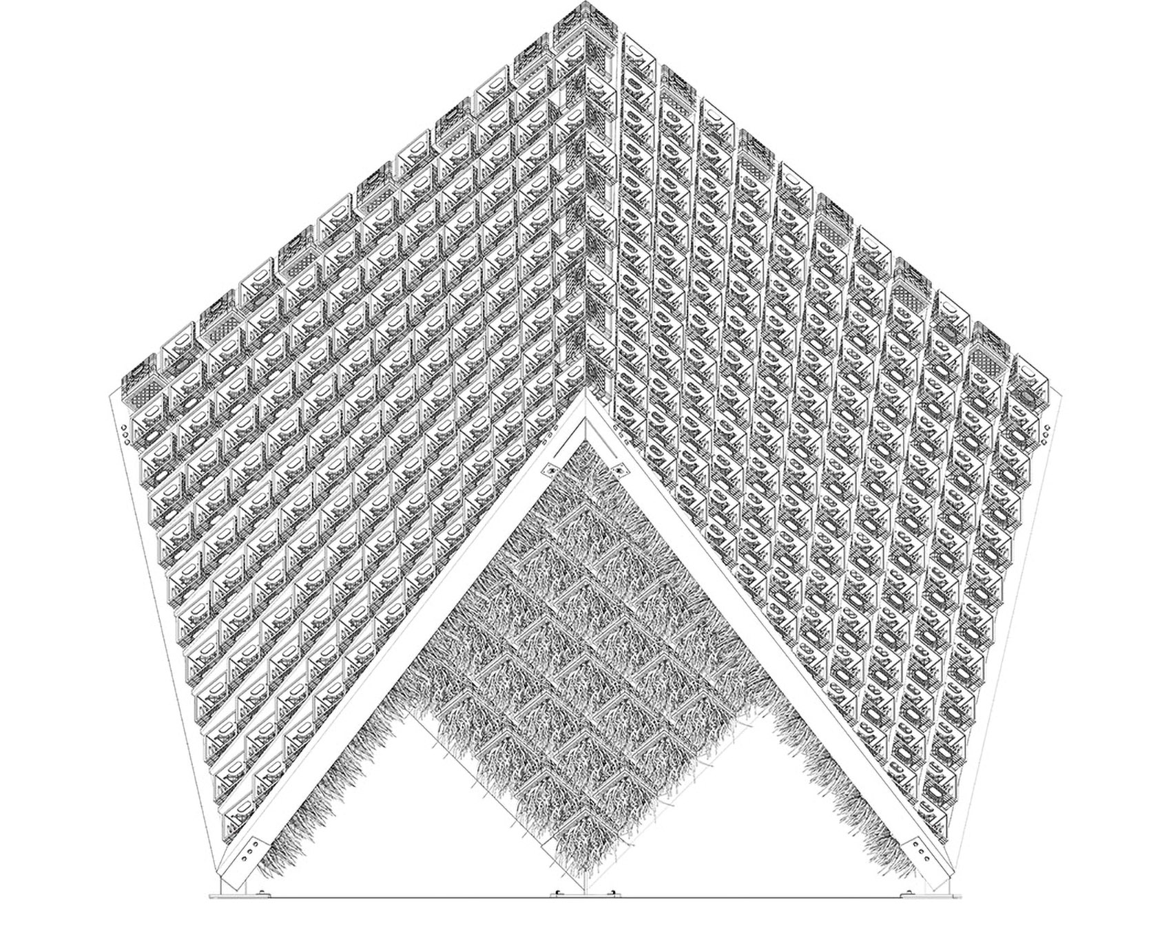 Living Pavilion装置，安纳西 / Behin Ha-25