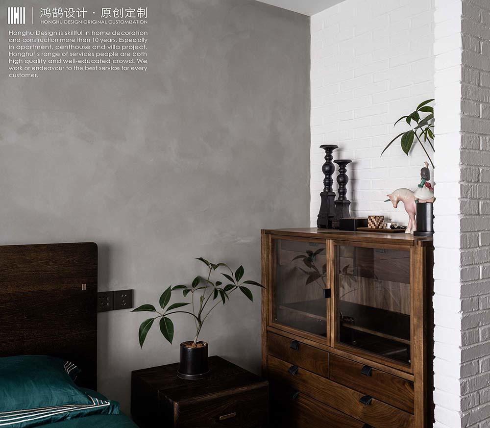 复古乡村民宿风,木地板上墙的惊艳之作-31