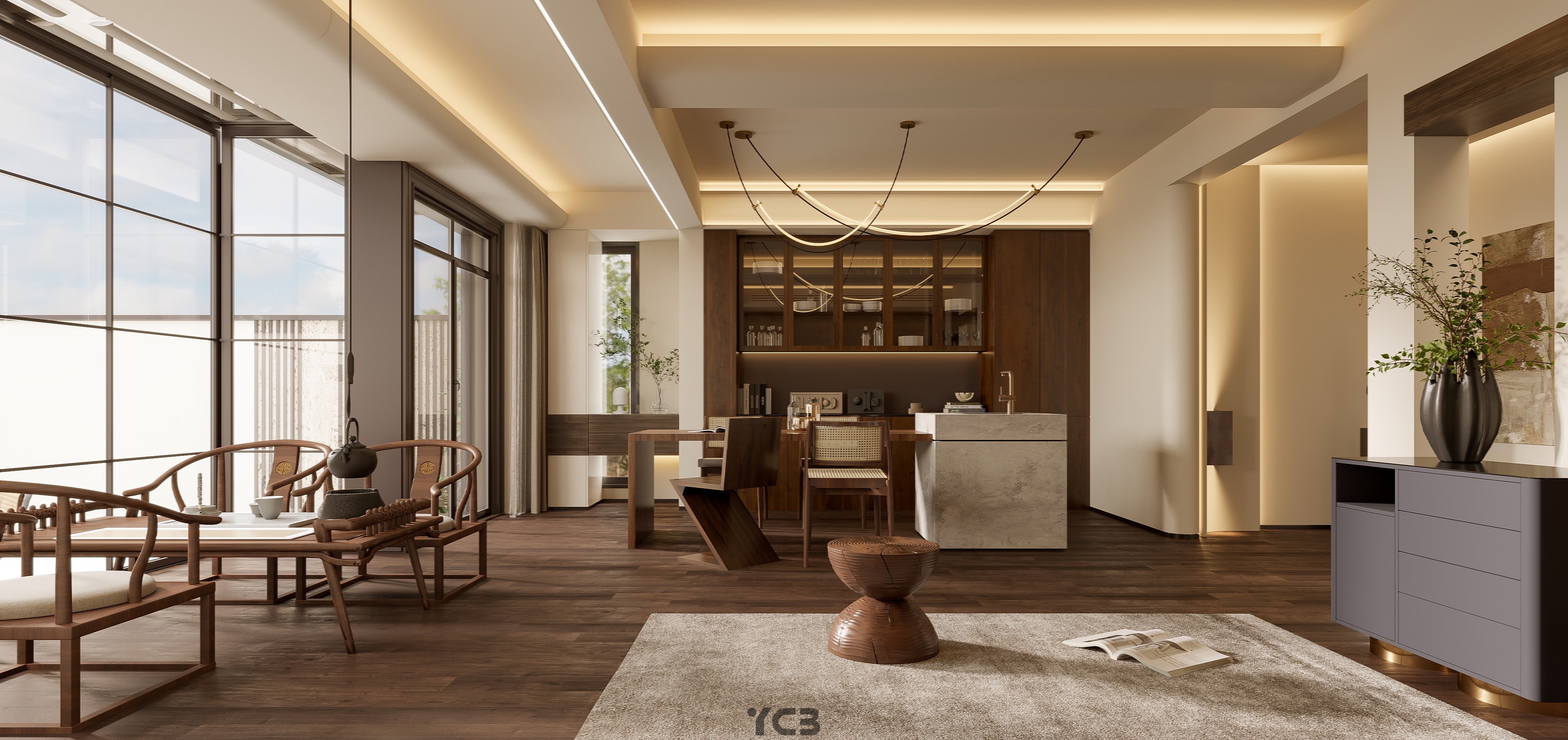 高级自然古朴 · 侘寂理想之家丨原创帮（设计帮）-4