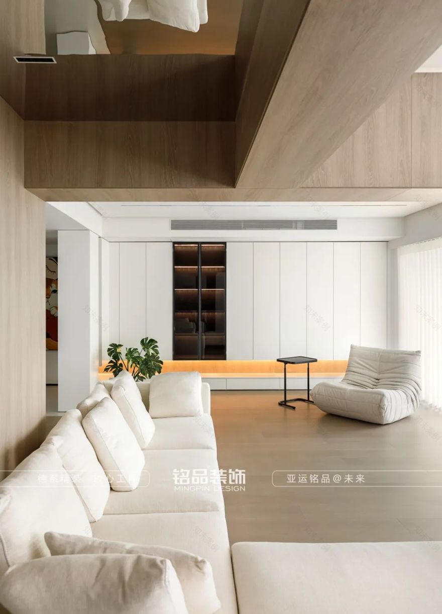 奶油风设计,杭州绿园银杏苑的温馨之家丨中国杭州丨铭品装饰-31