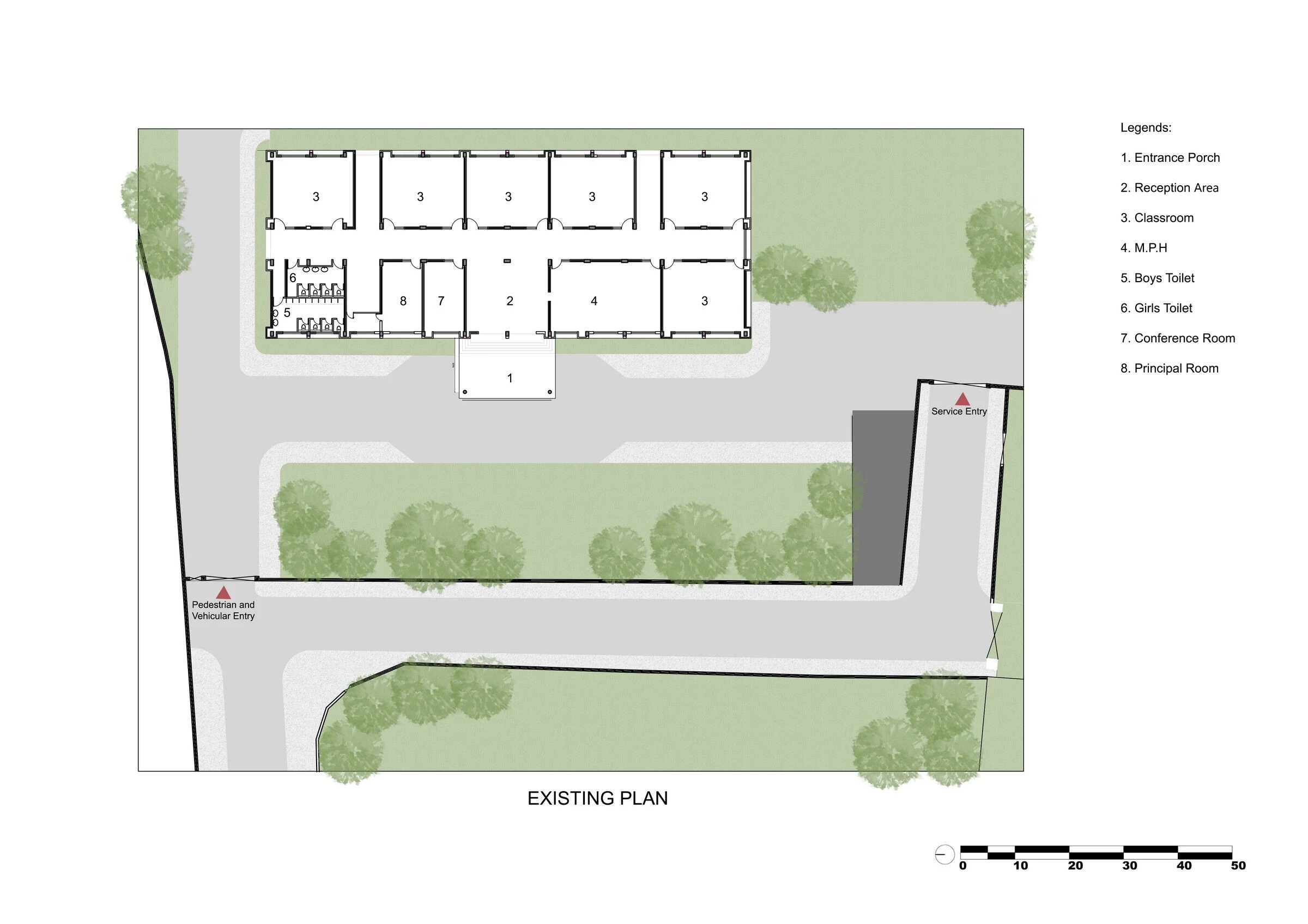 Sunbeam School 扩建丨印度丨Anagram Architects-20