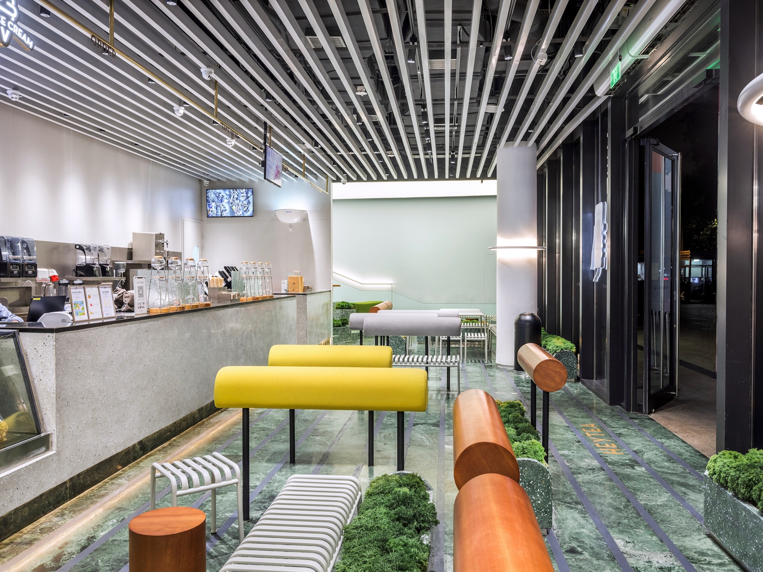 茶园之禅·喜茶杭州国大广场热麦店-20